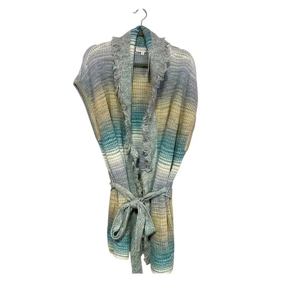 INTERMIX  Chiara Space Dye Wrap Cardigan - Picture 2 of 8